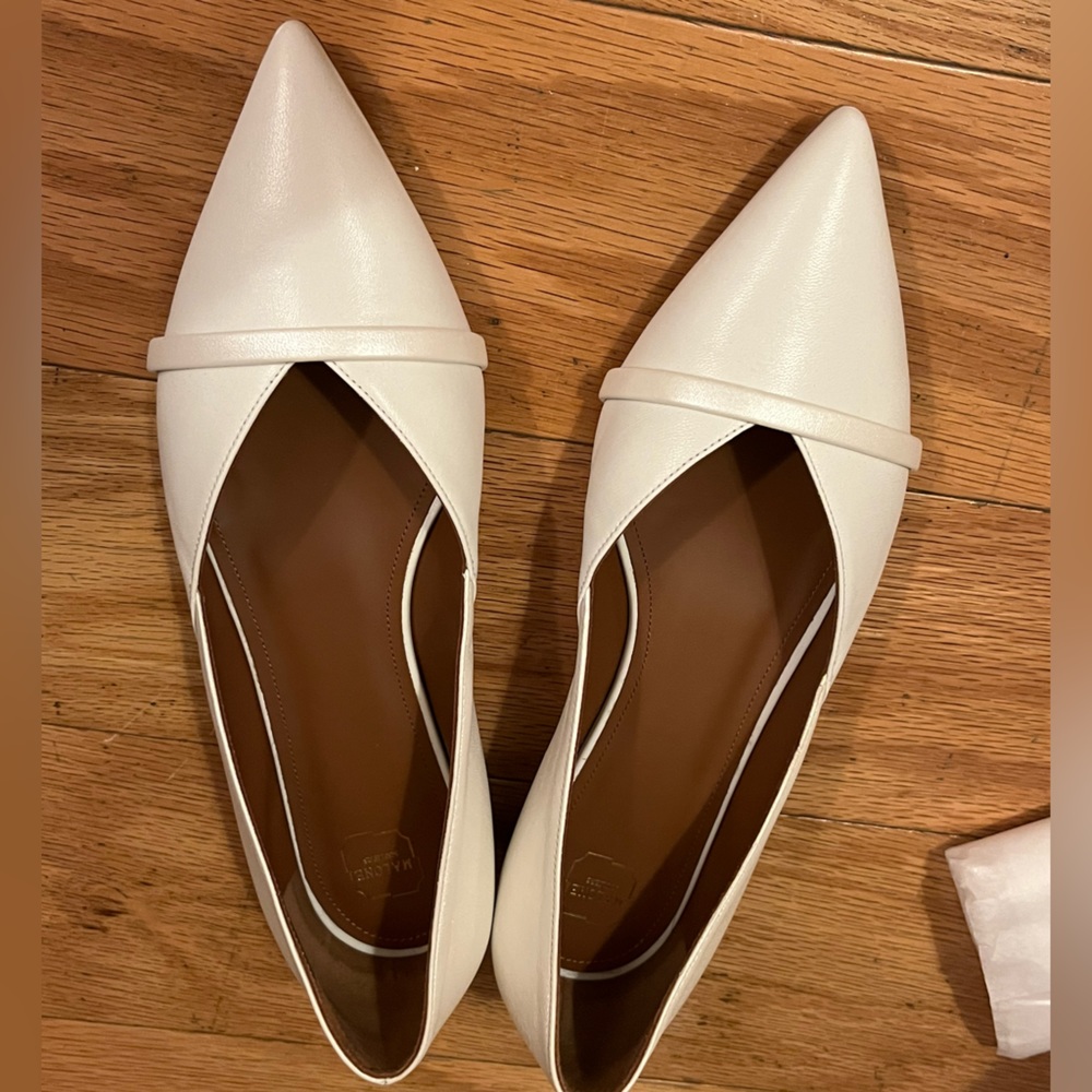Malone Souliers Colette Napa ballet Flat size 36.5